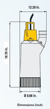 Cargar imagen en el visor de la galería, WEDA60460 Atlas Copco Weda 40N 460/3/60 5 HP, 3" or 4" discharge, 55 lbs.