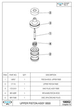 Load image into Gallery viewer, Fleck 60108, 9500 Upper Piston Assembly