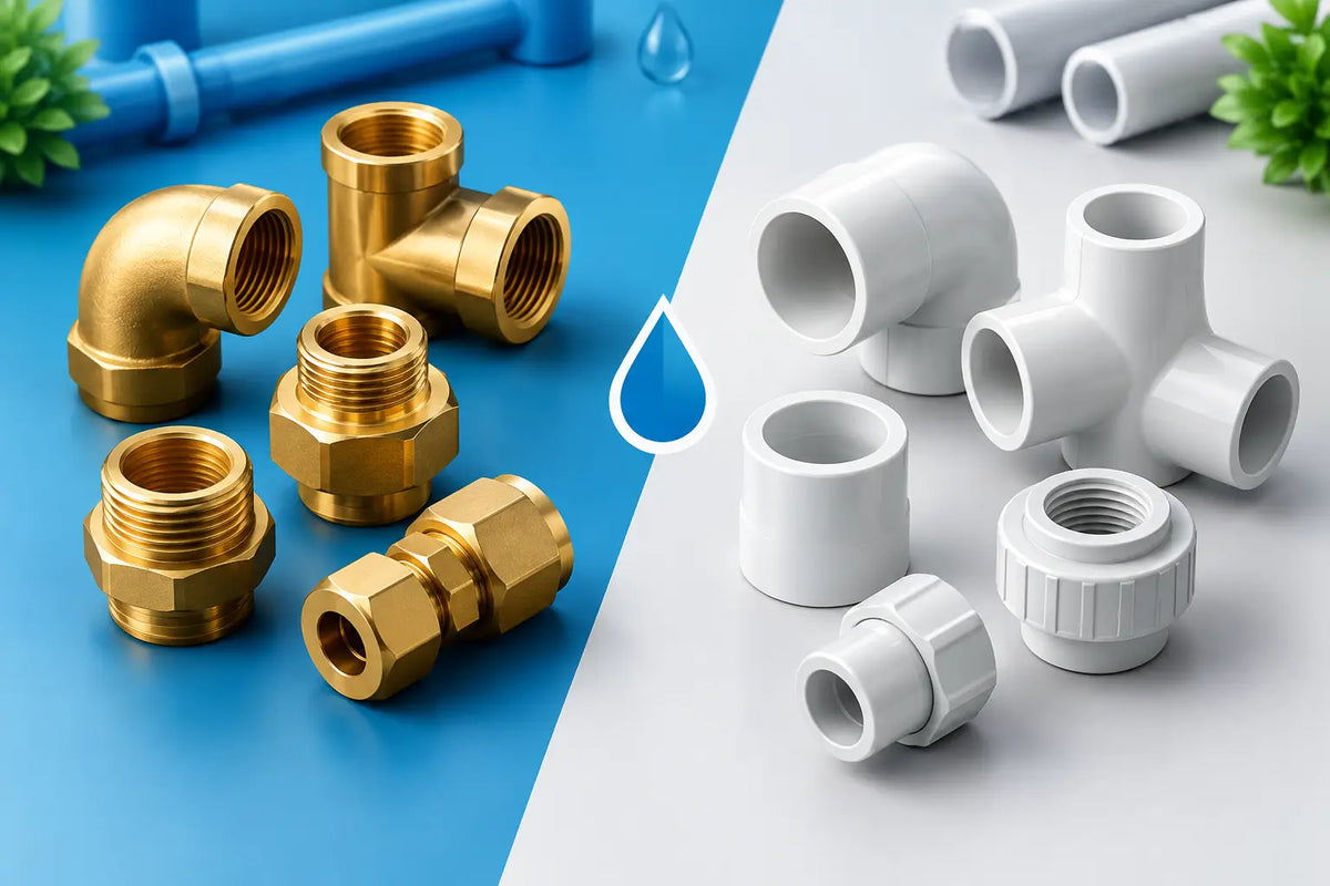 Brass Versus PVC Fittings for Water Systems