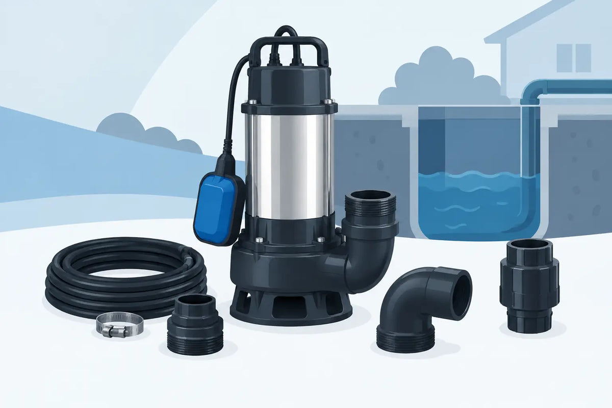 Top Sewage Pump Accessories for Reliable Service