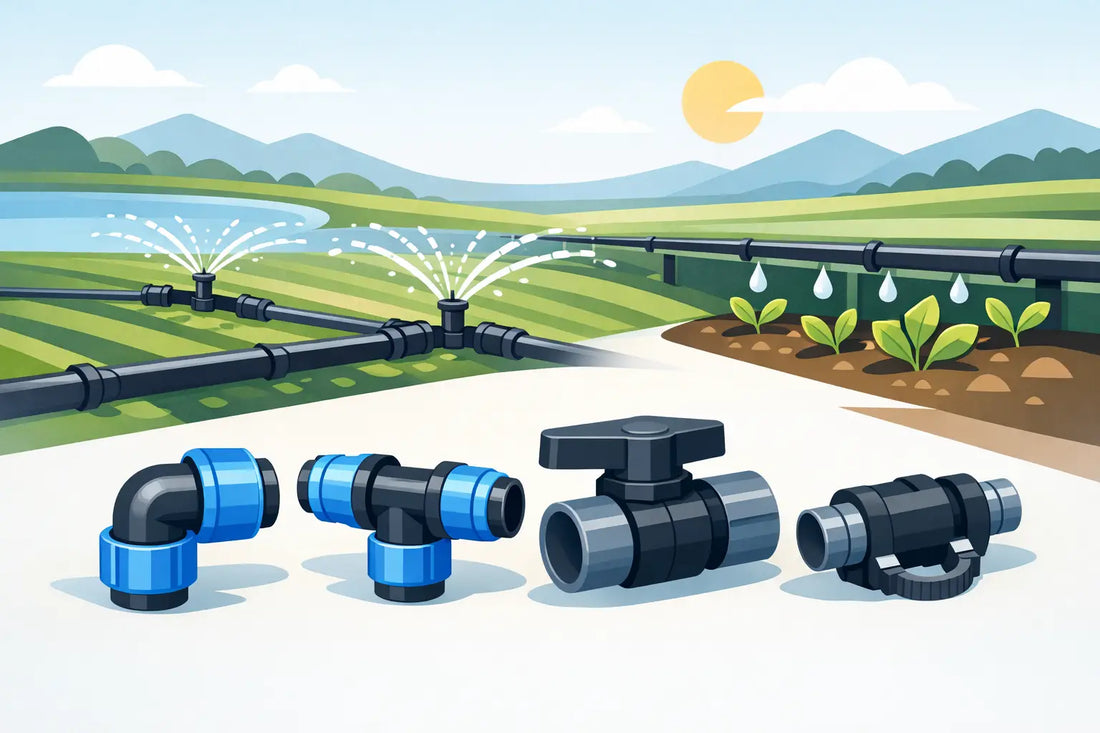 Choosing Irrigation Pipe Fittings for Reliable Flow