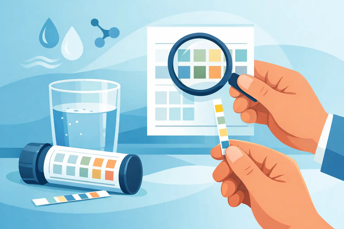 Reading Water Hardness Test Strips Correctly