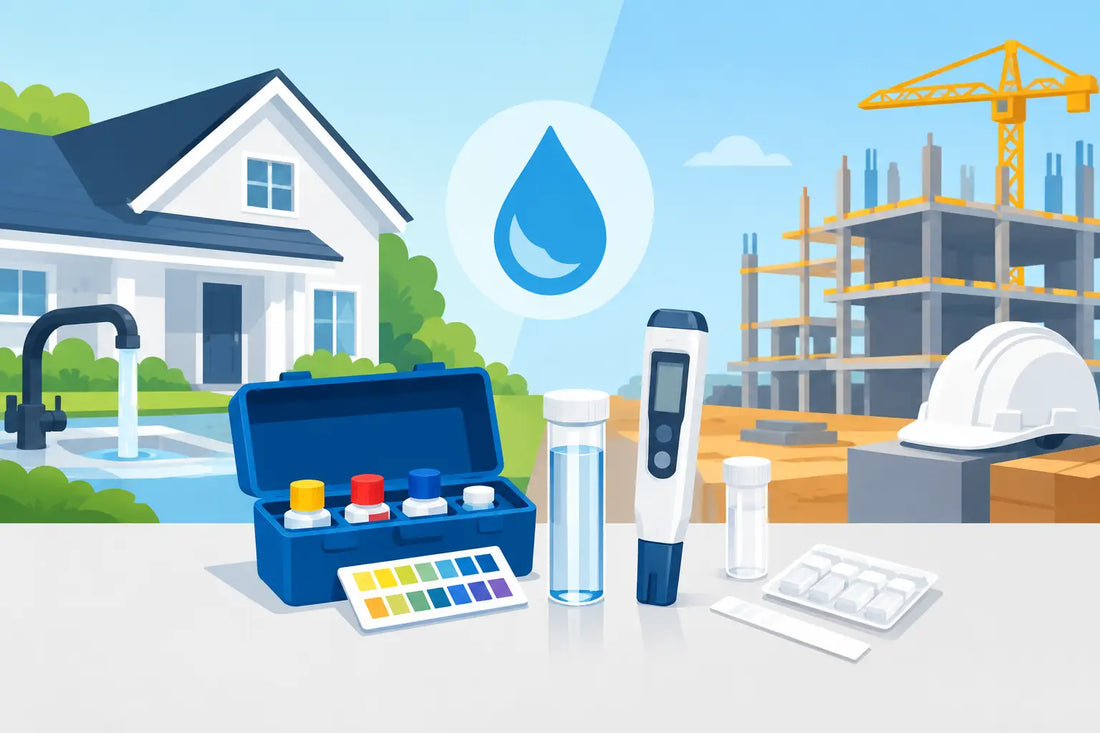 Best Water Testing Kits for Homes and Job Sites