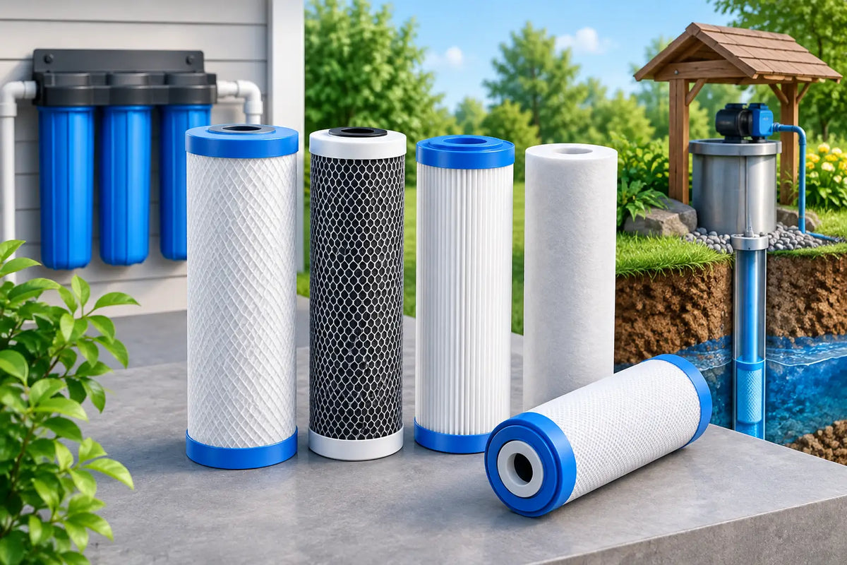 Best Well Water Filter Cartridges for Your Well