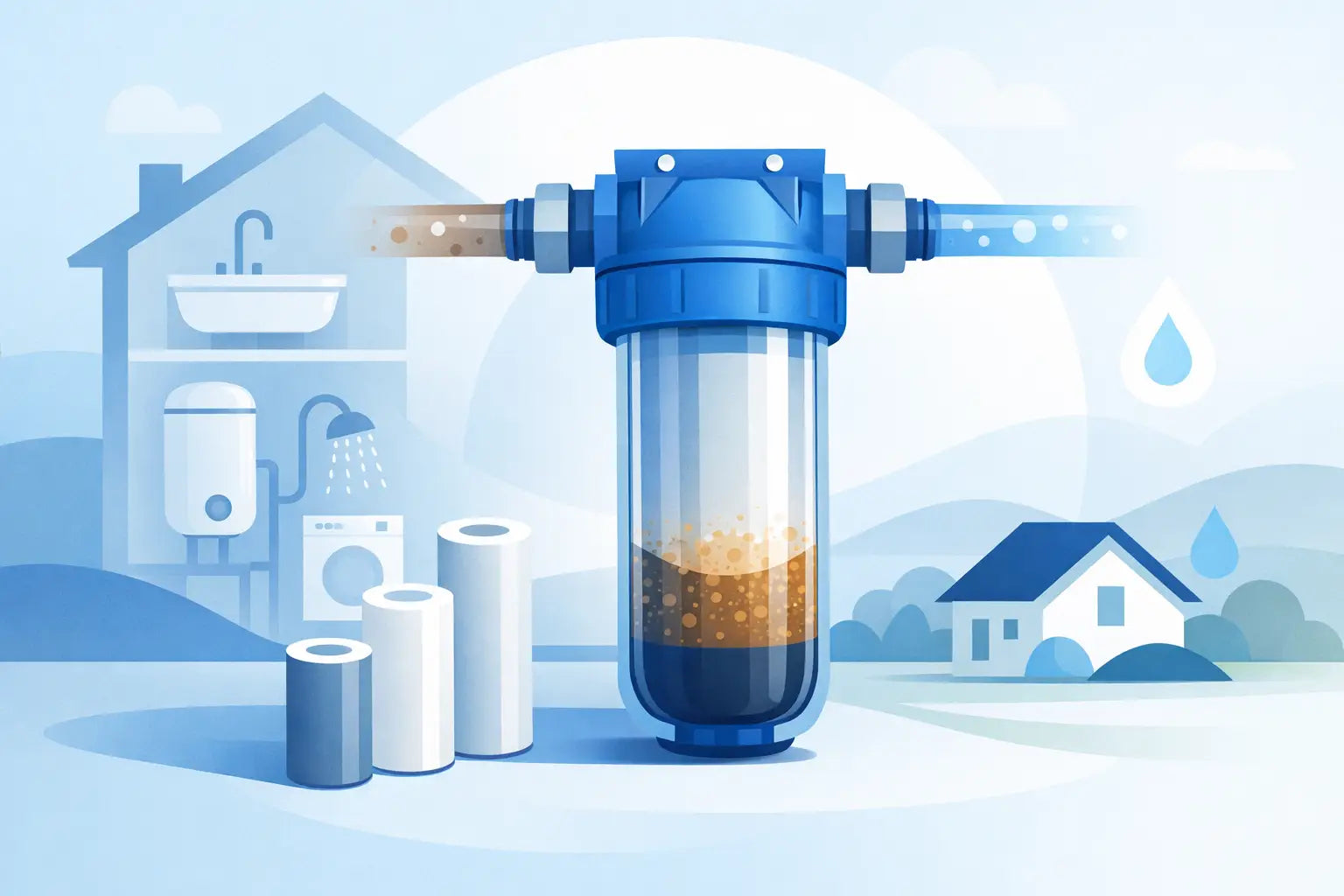 Whole House Sediment Filter: Size It Right
