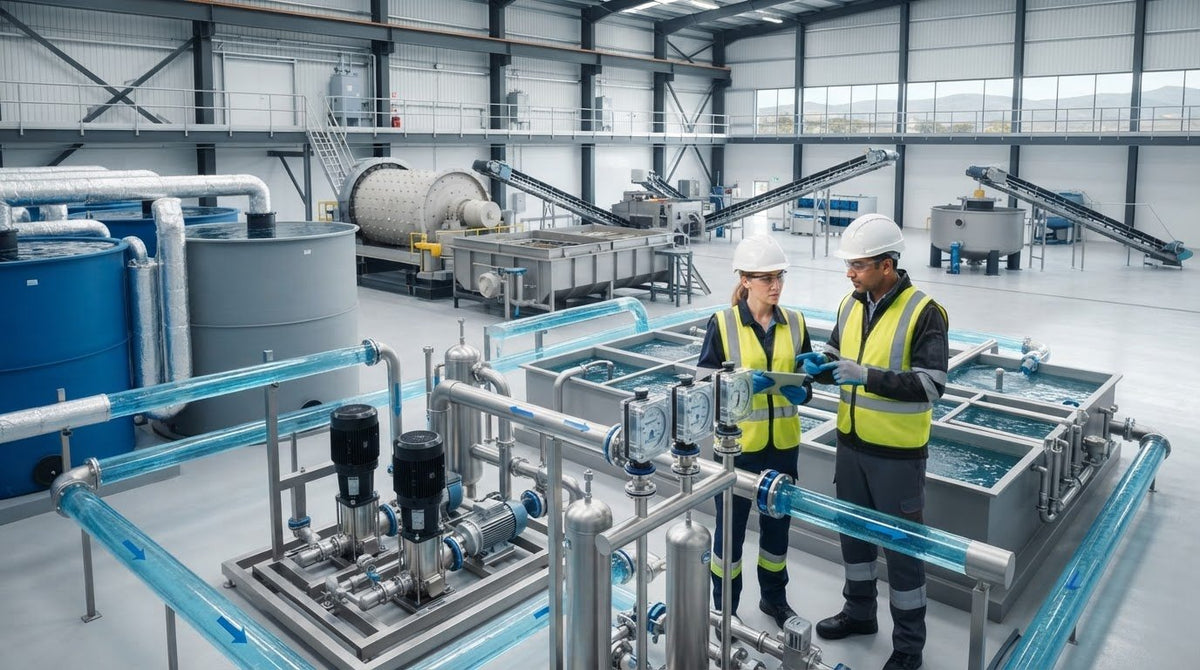 Reducing Water Consumption in Mineral Processing: A Practical 2026 Guide