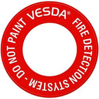 Kidde Round Point Labels White for Fire Safety Systems 50ct
