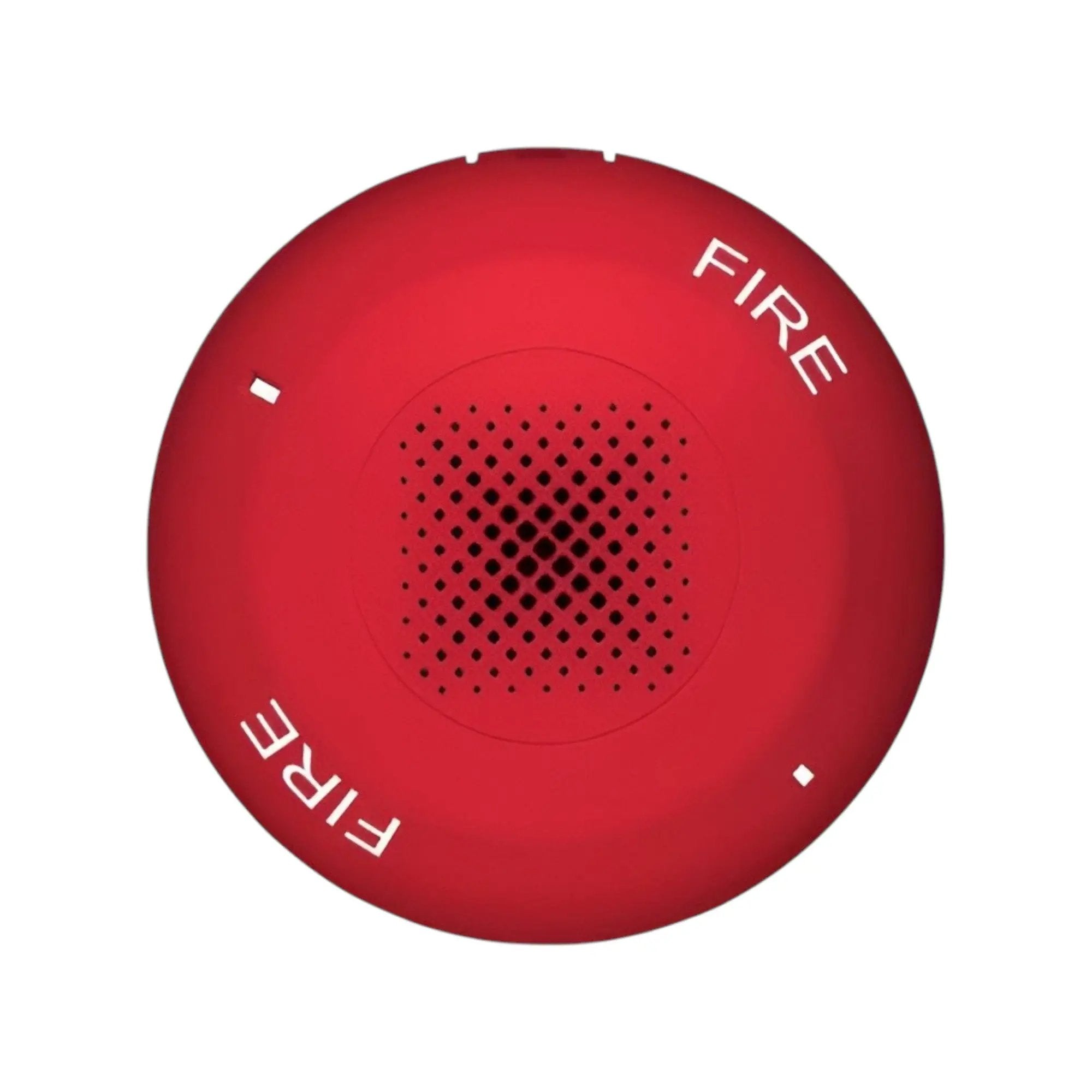 Kidde Genesis Red Fire Ceiling Speaker Clear Emergency Alerts for Safety
