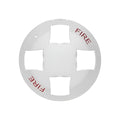 Kidde White Ceiling Fire Marking Cover UL/FM Approved for Safety Compliance
