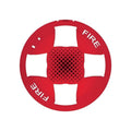 Kidde Ceiling Cover Red Fire Marking Audio Visual Alert System for Enhanced Safety