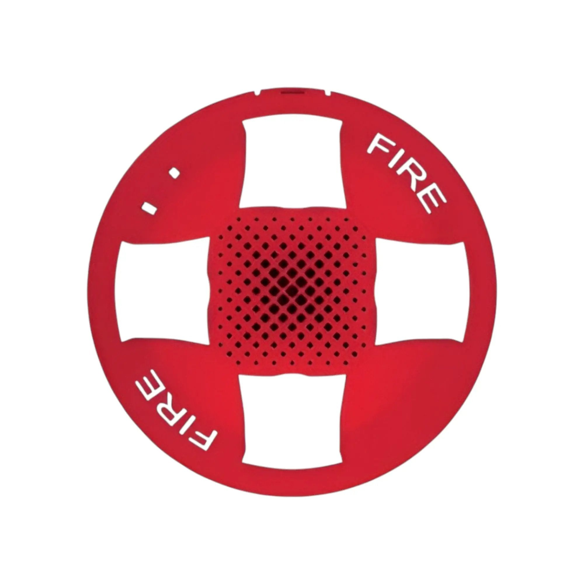Kidde Ceiling Cover Red Fire Marking Audio Visual Alert System for Enhanced Safety