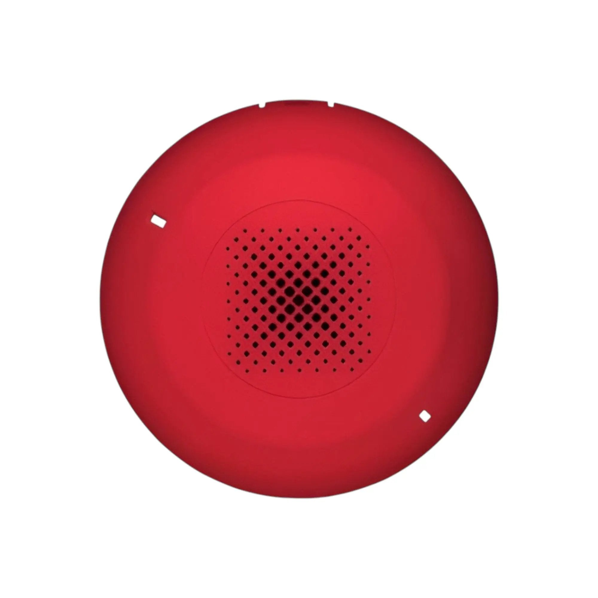Kidde Genesis Ceiling Speaker Red Cover UL/FM Approved Fire Safety Sound System