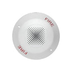 Kidde Fire Ceiling Speaker Cover White UL/FM Approved for Clear Emergency Audio Safety