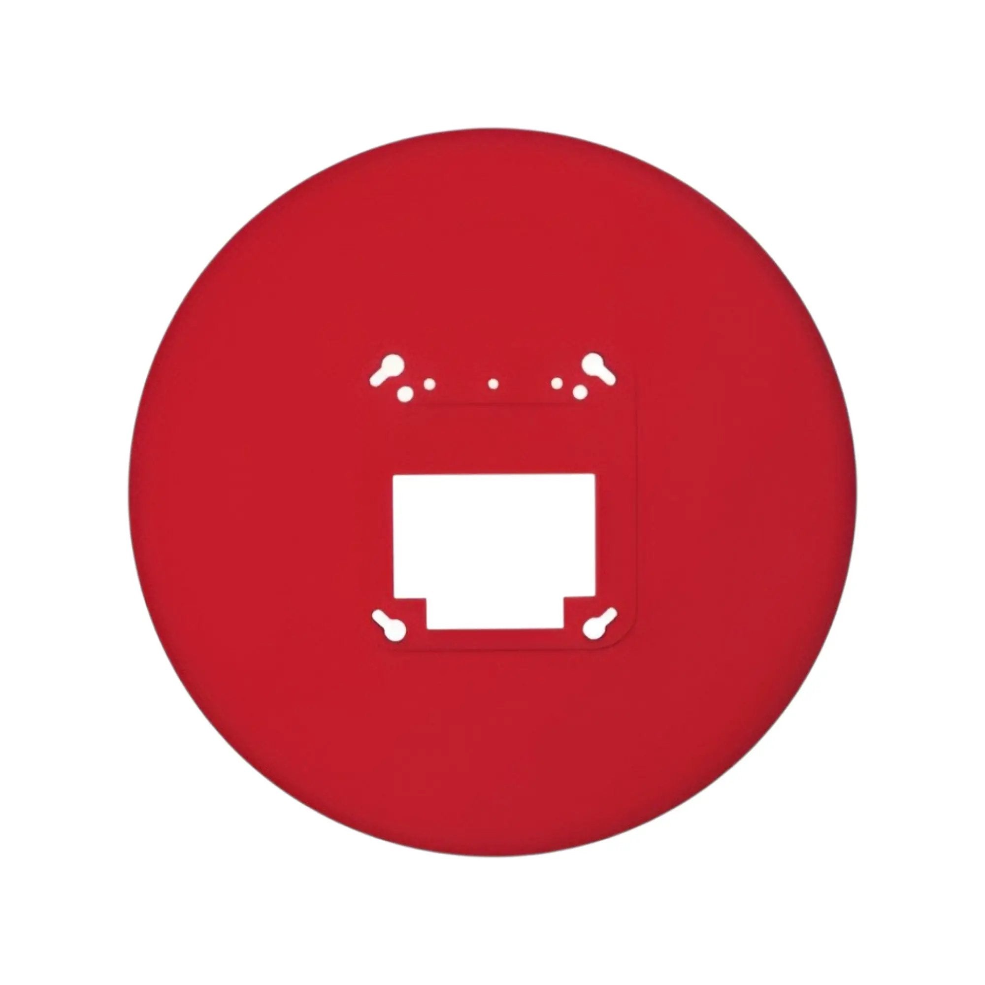 Kidde Red Ceiling Trim Plate for Reliable Fire Protection Safety in Homes and Businesses