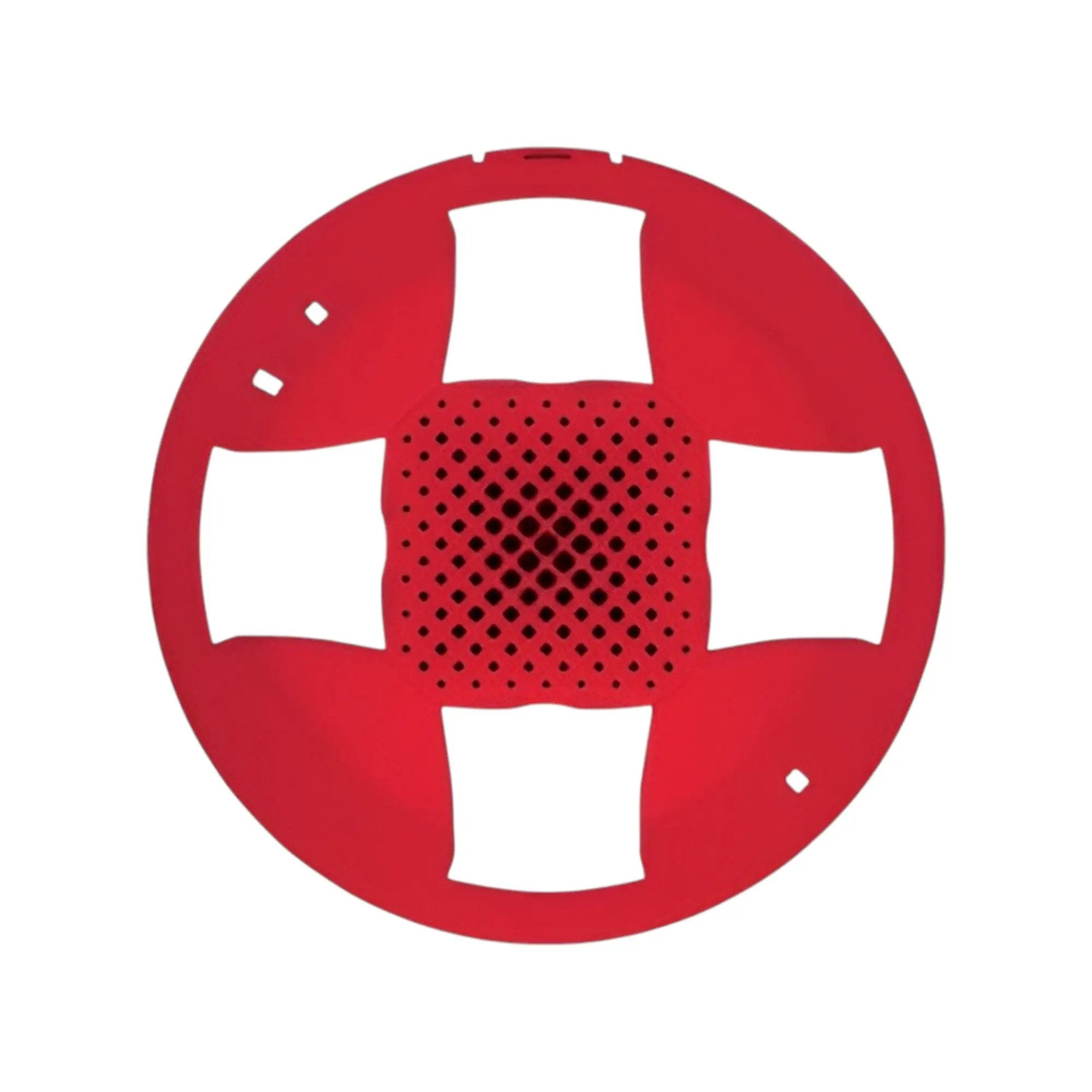 Kidde Genesis Red Ceiling Speaker Strobe Cover UL/FM Approved for Enhanced Fire Safety