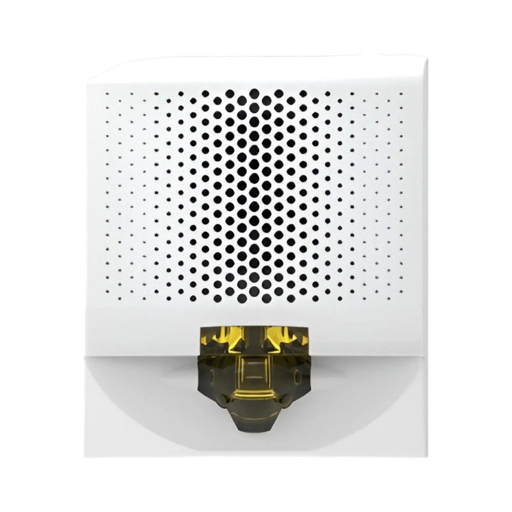 Kidde Speaker-Strobe White Amber Lens Fire Alarm for Safety
