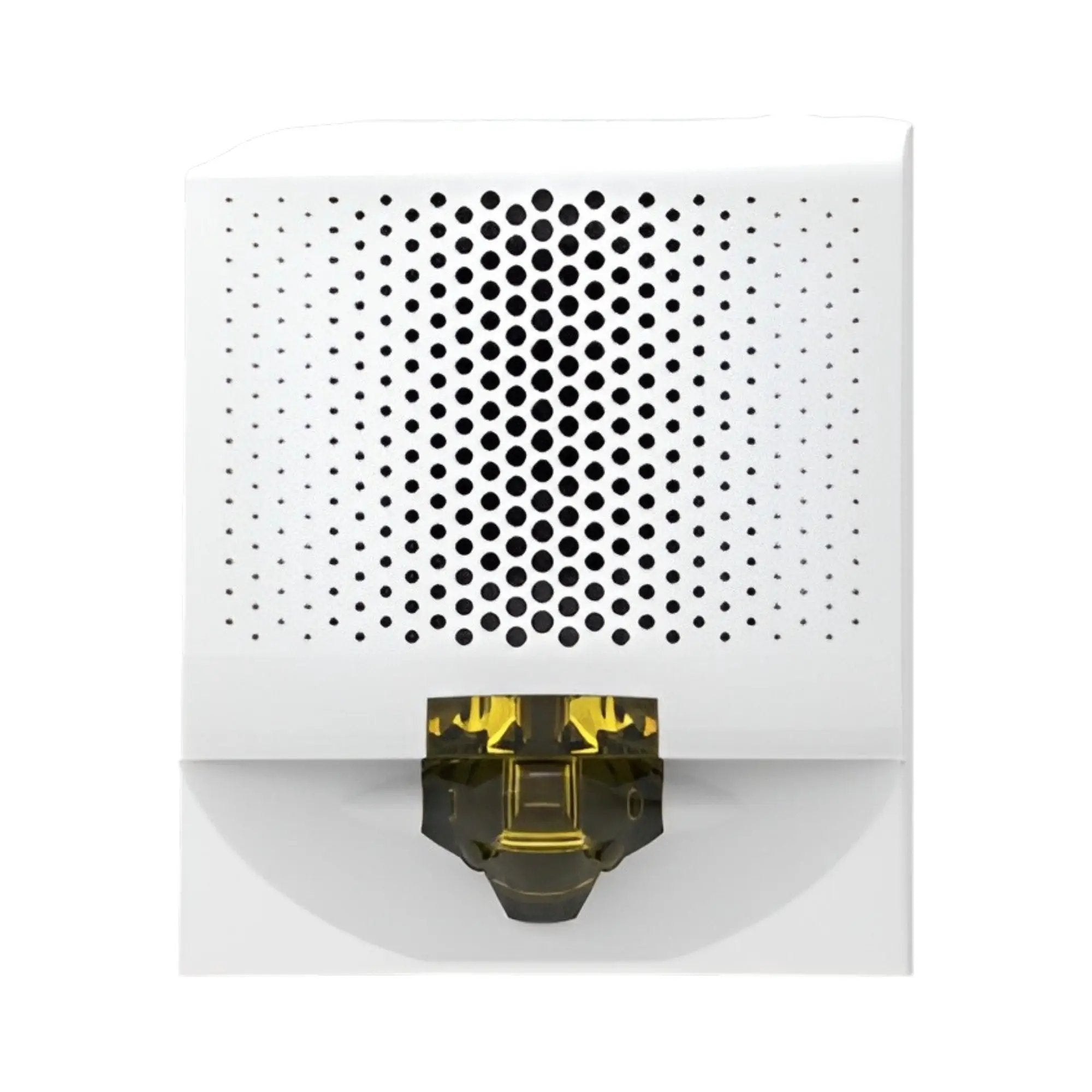 Kidde Speaker-Strobe White Amber Lens Fire Alarm for Safety