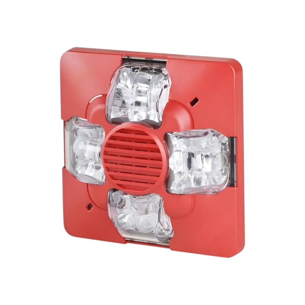 Kidde Outdoor Horn Strobe 15-30 Cd Red High-Visibility Alert