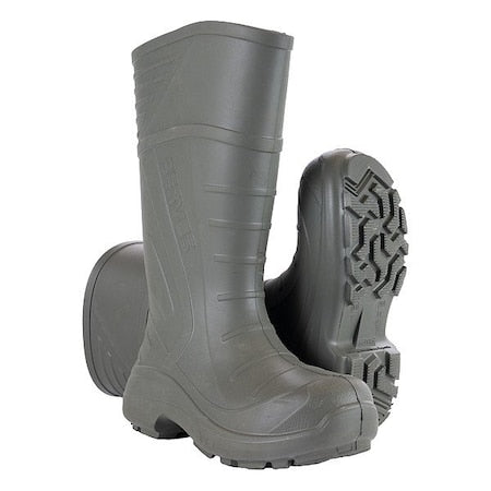 Rubber Boot, 15D, Knee, Olive, PR