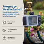 B-hyve XD 2-Outlet Bluetooth Hose Faucet Sprinkler Timer | 24632