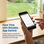 B-hyve XD 4-Outlet Smart Hose Faucet Sprinkler Timer with B-hyve Smart Gen 2 Hub | 24639