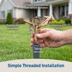 3/4 in. MPT Brass Impact Sprinkler Head | 55016