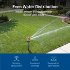 3/4 in. MPT Brass Impact Sprinkler Head | 55016