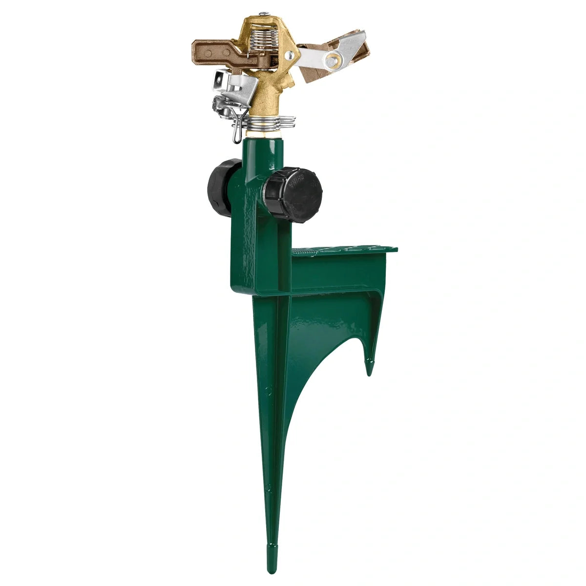 1/2" Brass Impact Sprinkler on Step Spike | 58214N