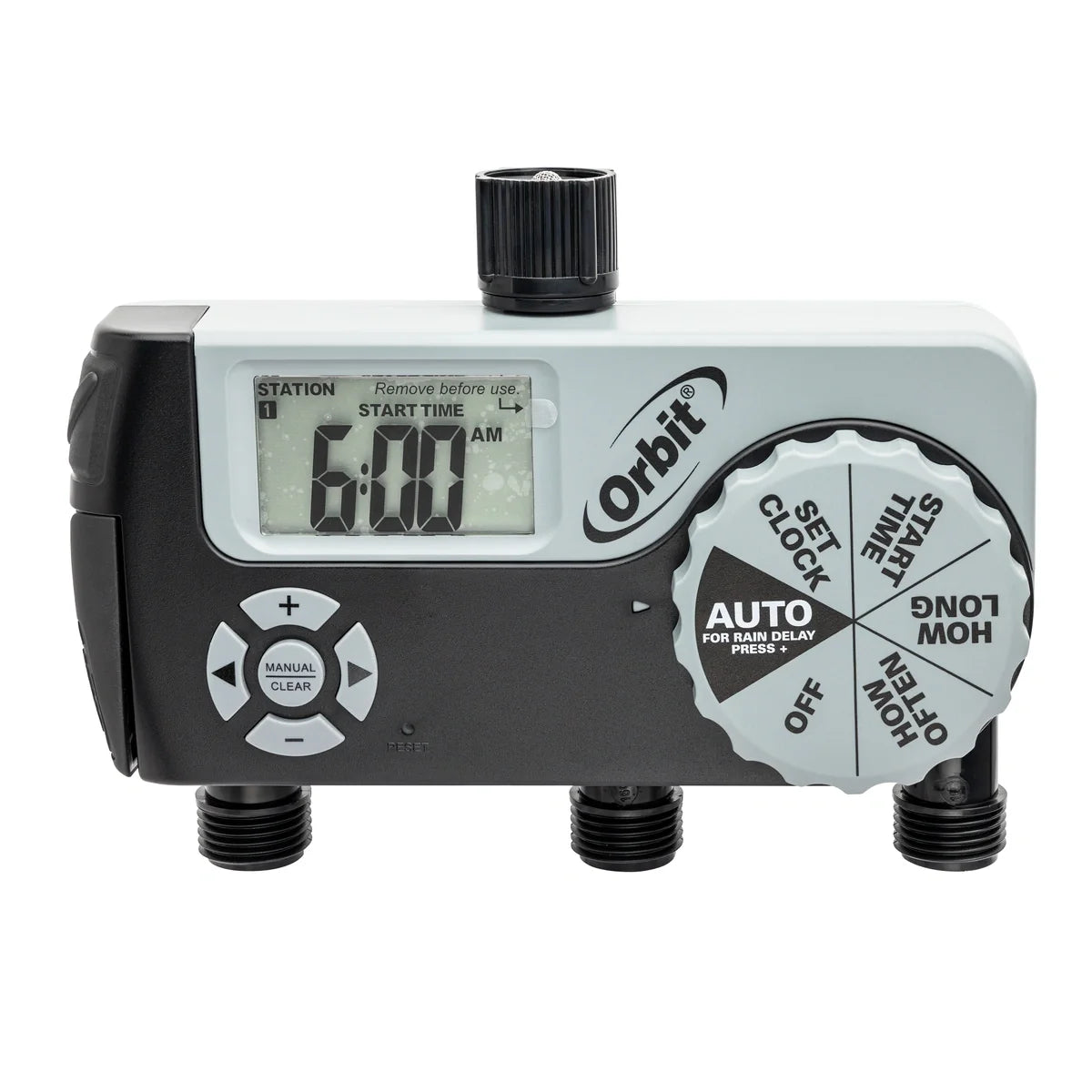 3 Outlet (1 Manual/2 Digital) Hose Faucet Timer | 56233D