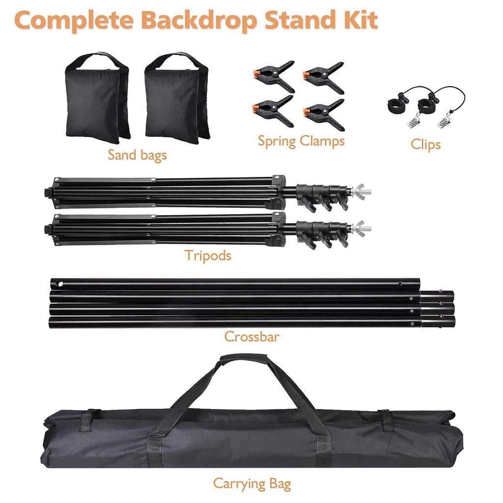 Yescom 10'x 8' 6" Adjustable Photography Background Support