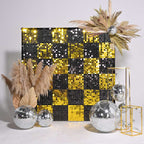 Yescom Square Sequin Shimmer Wall Backdrop Color Options