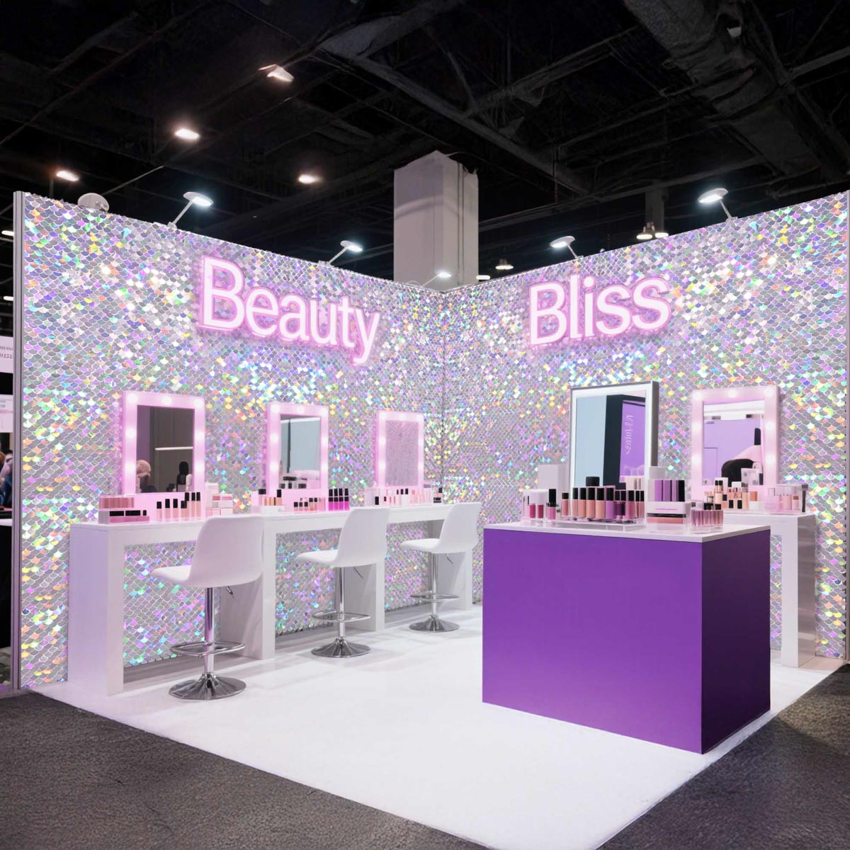 Yescom Scallop Sequin Shimmer Wall Backdrop Color Options