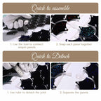 Yescom Scallop Sequin Shimmer Wall Backdrop Color Options