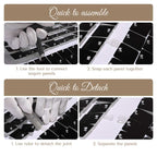Yescom 10'x7' Sequin Shimmer Wall Backdrop (Tripod Stand Included)