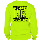 HR Violation - Long Sleeve Hi-Vis T-Shirt