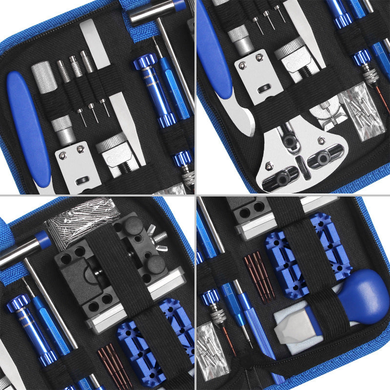 147 PCS Watch Repair Kit Watchmaker Back Case Remover Opener Link Pin Spring Bar