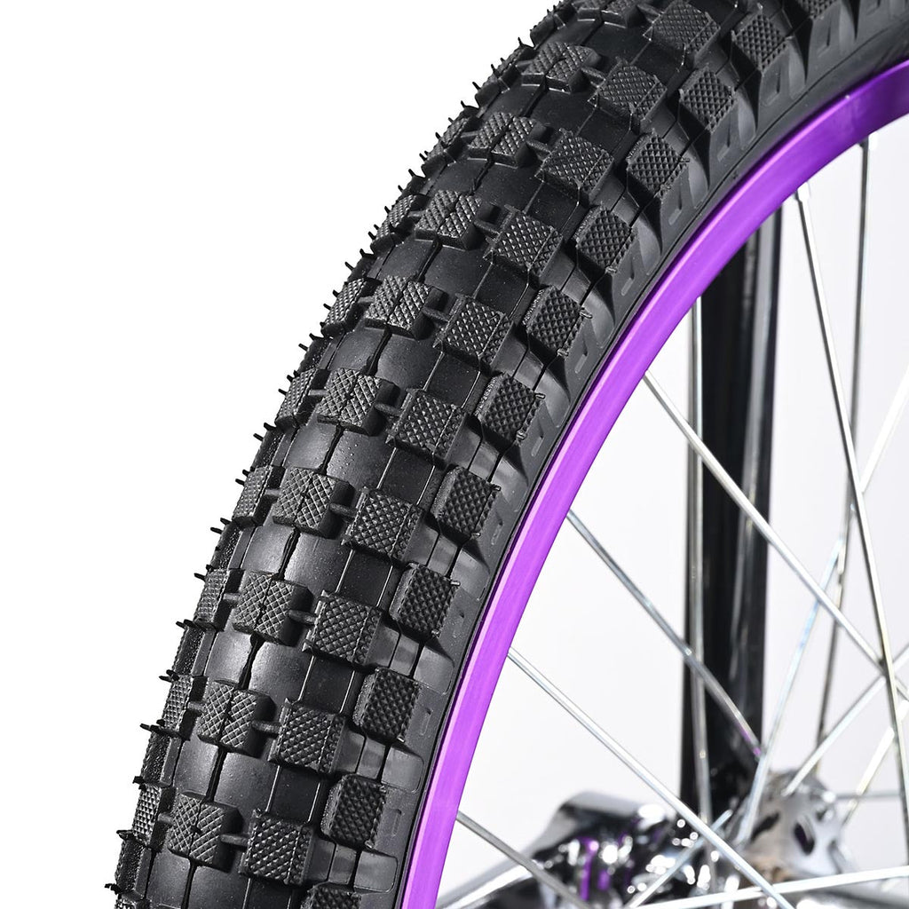 Yescom 20 inch Mountain Unicycle for Adults and Teens Municycle Purple Rim