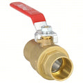 Manual 2-Way Ball Valve,Sweat,Brass