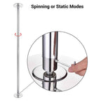 Yescom 10.8ft Spinning Pole Dancing Exercise Fitness Pole for Home