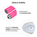 Yescom Silicone Portable Spinning Pole D45mm Ceilling Height Options