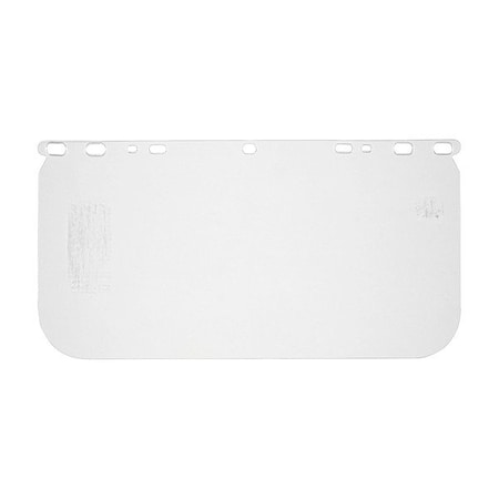 Faceshield, Clear Visor, 8 in Height