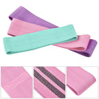 Yescom 3.15" Extra Wide Fabric Resistance Bands for Legs 3ct. (18-70lbs)