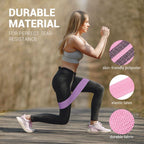 Yescom 3.15" Extra Wide Fabric Resistance Bands for Legs 3ct. (18-70lbs)