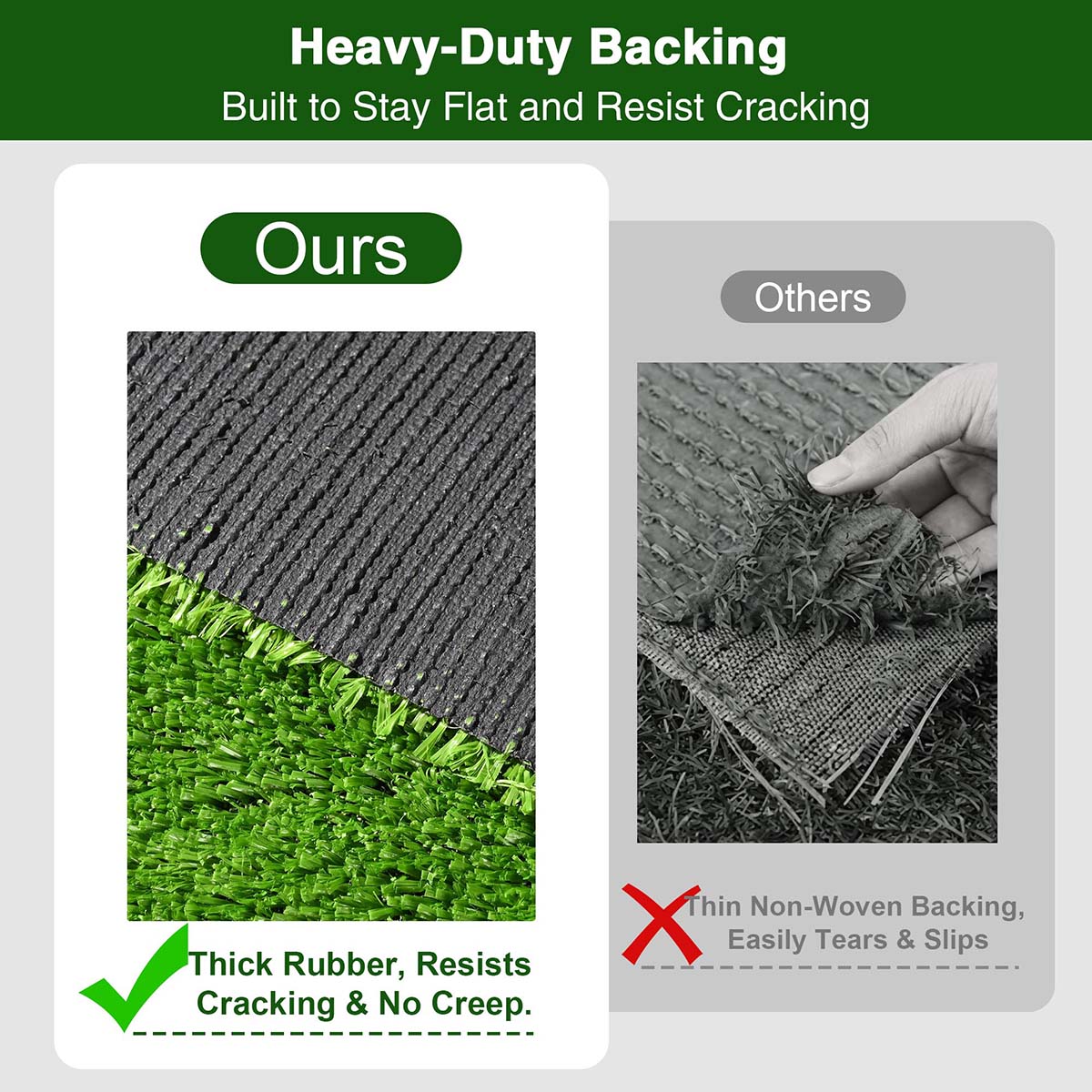 Yescom Agility Turf for Sled Push/ Pull Hybrid Training 3/8"H