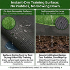 Yescom Agility Turf for Sled Push/ Pull Hybrid Training 3/8"H
