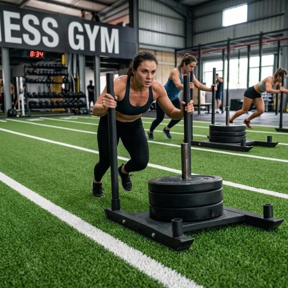 Yescom Agility Turf for Sled Push/ Pull Hybrid Training 13/16"H