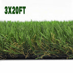 Yescom 4-Tone Autumn Blend Commercial Artificial Turf, 1 3/8"H