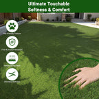 Yescom 4-Tone Autumn Blend Commercial Artificial Turf, 1 3/8"H