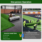 Yescom Agility Turf for Powerful Sled Push Hybrid Training 1 3/8"H