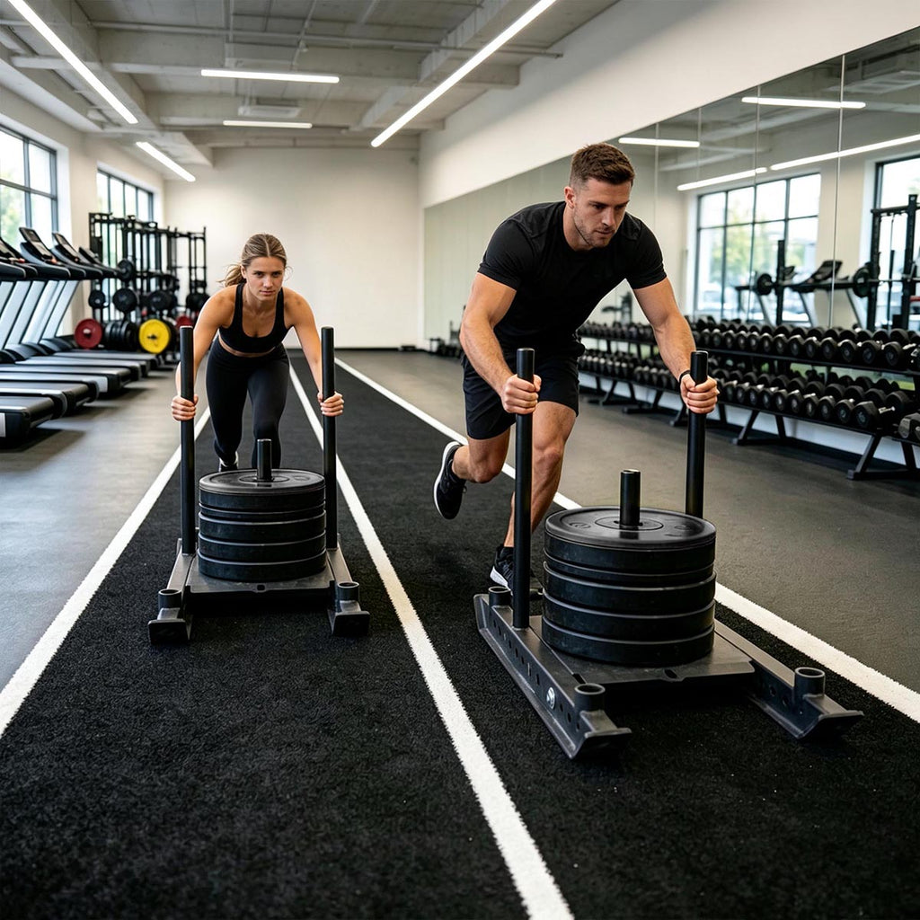 Yescom HybridLane Agility Turf for Sled, Speed Drills & Functional Fitness